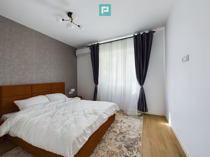 Pipera, Scoala Americana, apartament 2 camere lux gradina proprie